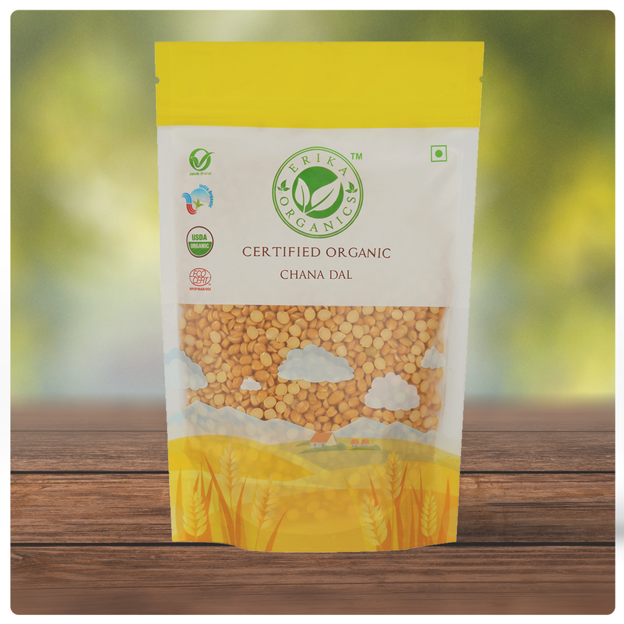 Organic Bengal Gram (Chana Dal)