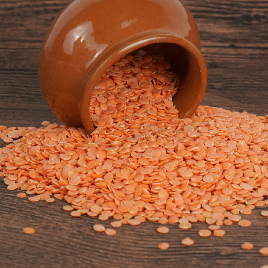 Organic Pink Lentil  Split Without Skin (Masoor Dal)