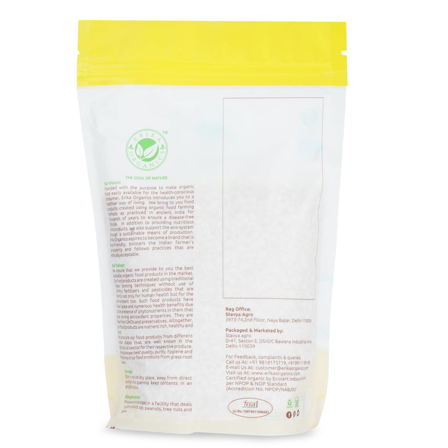 Organic Black Gram Split Without Skin (White Urad Dal)