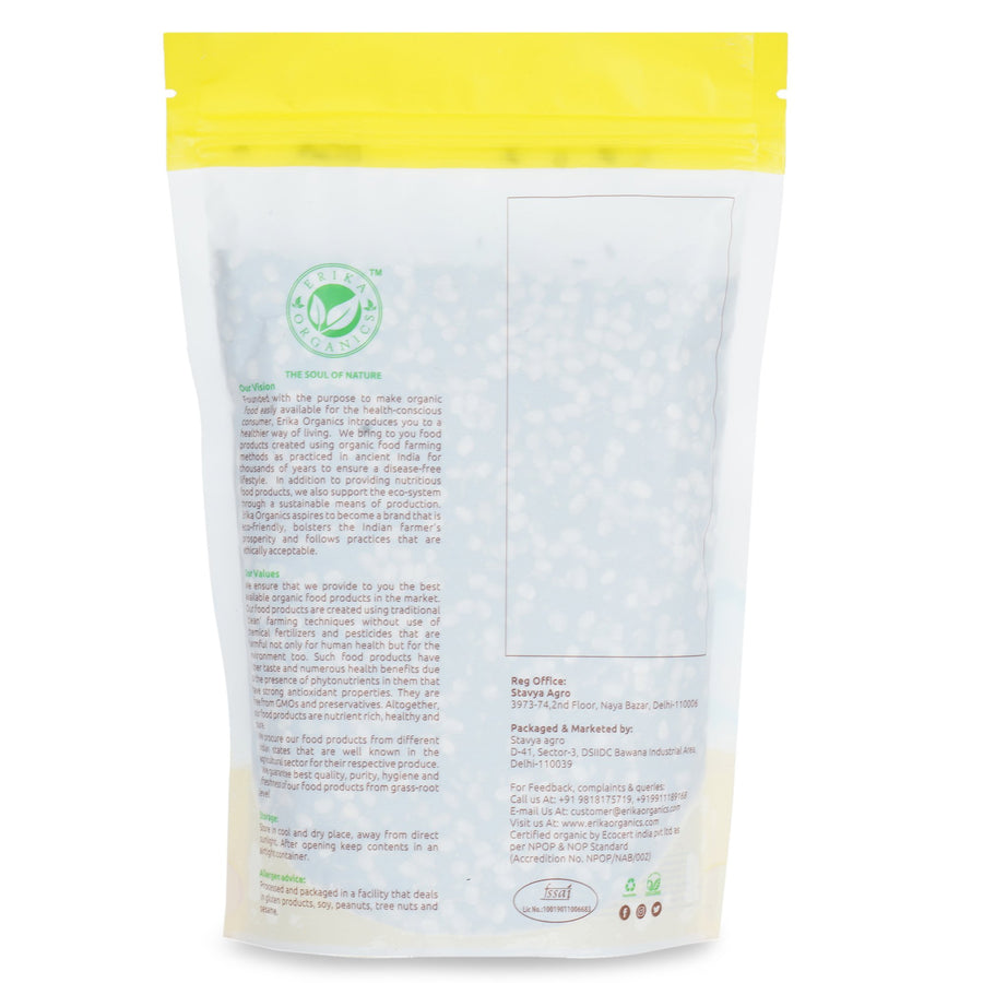 Organic Black Gram Split With Skin (Urad Dal)