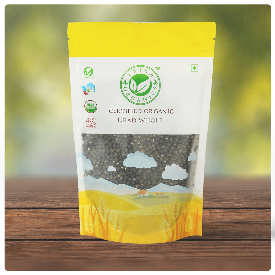 Organic Black Gram Whole (Sabut Urad)